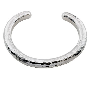 Silver Torque Bangle